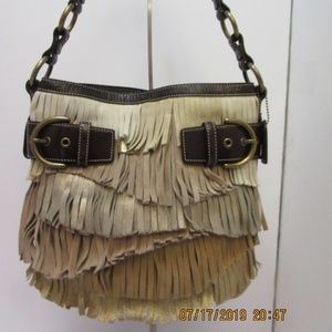 Coach limited edition fringe tote